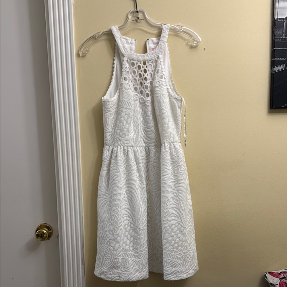 Lilly Pulitzer White Lace Dress